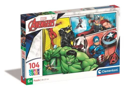 Clementoni Puzzle, Marvel, Bosszúállók, 104 db