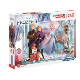   Clementoni Super color, Jégvarázs puzzle 2 , 24 darabos Maxi