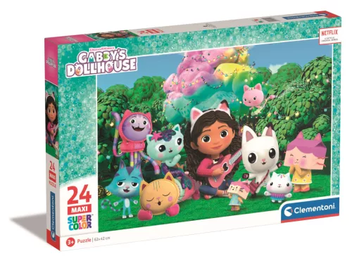 Clementoni Puzzle, Gabi babaháza, 24 db, 40x27 cm