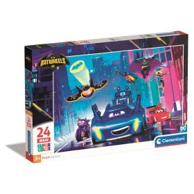 Clementoni Puzzle, DC, BatWheels, 24 db