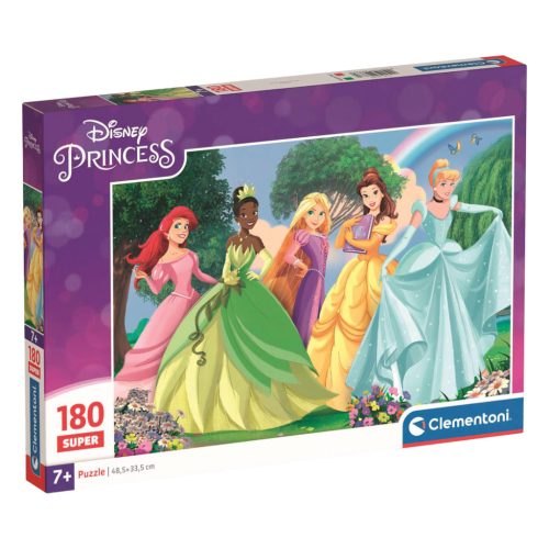 Clementoni Disney Princess, Hercegnők puzzle, 180 db-os
