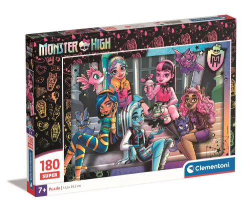 Clementoni Puzzle, Monster High, 180 db