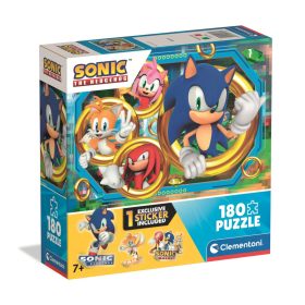 Clementoni Sonic a Sündisznó Puzzle - 180 db-os