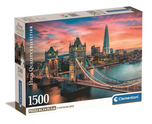 Clementoni London, Tower Híd Puzzle - 1500 db-os