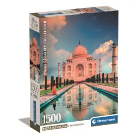 Clementoni Puzzle, Taj Mahal, poszterrel, 1500 db