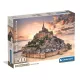 Clementoni Puzzle, Mont Saint-Michel apátság poszterrel, 1500 db