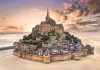 Clementoni Puzzle, Mont Saint-Michel apátság poszterrel, 1500 db