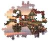 Clementoni Puzzle 1500 db poszterrel – Zaanse Schans holland táj
