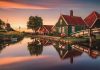 Clementoni Puzzle 1500 db poszterrel – Zaanse Schans holland táj