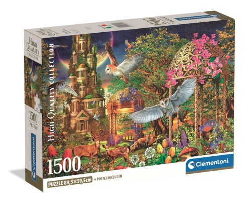 Clementoni Woodland Fantasy Garden Puzzle - 1500 db-os