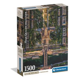 Clementoni Flying Over Paris - Párizs felülről Puzzle - 1500 db-os   Clementoni Flying Over Paris - Párizs felülről Puzzle - 1500 db-os