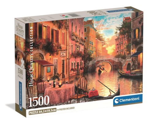 Clementoni Velence Puzzle - 1500 db-os