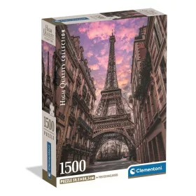 Clementoni Puzzle, Párizs hajnalban, poszterrel, 1500 db