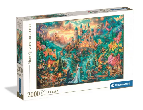 Clementoni Puzzle, fantáziavilág, 2000 db, 42x28 cm