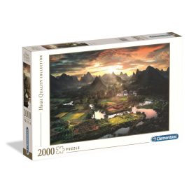 Clementoni View of China tájkép Puzzle - 2000 db-os