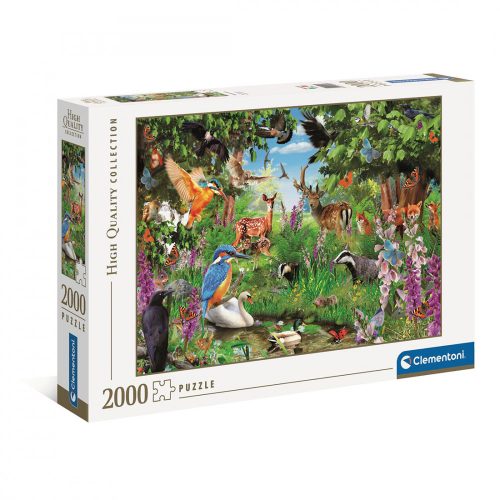 Clementoni Puzzle, Erdei állatok, 2000 db