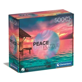 Clementoni Puzzle, napnyugta az óceánon, 500 db