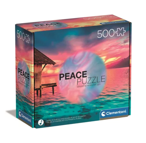 Clementoni Puzzle, napnyugta az óceánon, 500 db