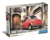 Clementoni Puzzle, Fiat a ház előtt, poszterrel, 500 db