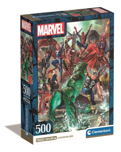 Clementoni Marvel Bosszúállók Puzzle - 500 db-os