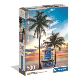 Clementoni Miami tengerpart Puzzle - 500 db-os