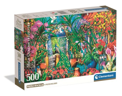 Clementoni Üvegház Puzzle - 500 db-os