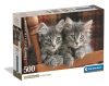 Clementoni Cicák Puzzle - 500 db-os