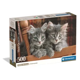 Clementoni Cicák Puzzle - 500 db-os