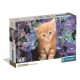 Clementoni Vörös Cica Puzzle - 500 db-os