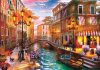 Clementoni Velence naplemente Puzzle - 500 db-os