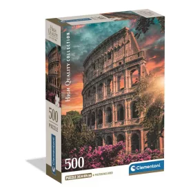 Clementoni Puzzle, Colosseum, poszterrel, 500 db