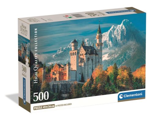 Clementoni Neuschwanstein kastély Puzzle - 500 db-os