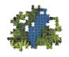 Clementoni Trópusi esőerdő madártávlatból Puzzle - 500 db-os