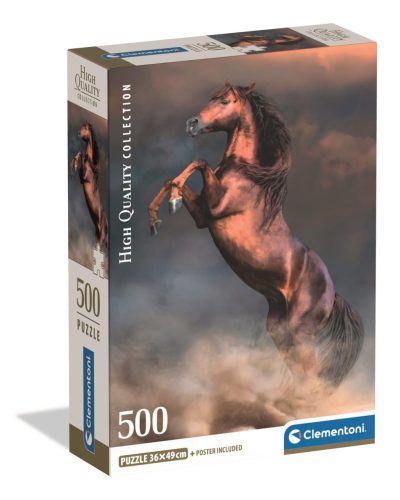 Clementoni Ágaskodó Ló Puzzle - 500 db-os