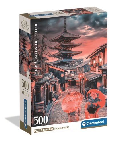 Clementoni Este Kyoto városában Puzzle - 500 db-os