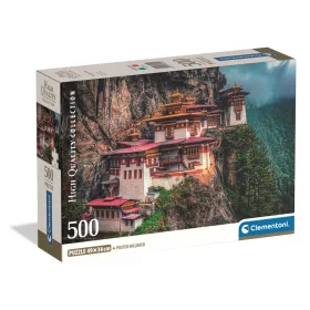 Clementoni Puzzle, A Tigris fészke, poszterrel, 500 db