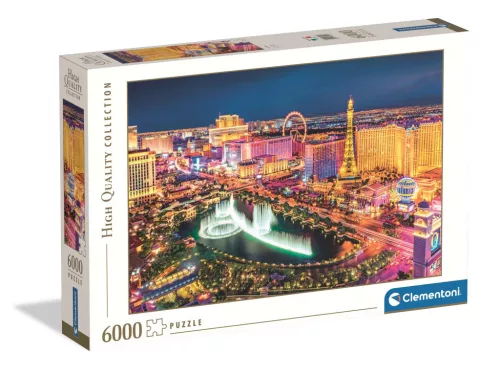Clementoni Puzzle, Las Vegas, 6000 db