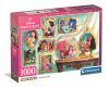Clementoni Puzzle 1000 db poszterrel – Disney hercegnők