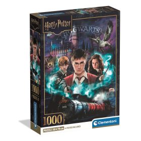   Clementoni Puzzle 1000 db poszterrel – Harry Potter (álló)