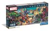 Clementoni Marvel Szuperhősök vs Gonosztevők Puzzle - 1000 db-os