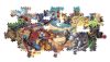 Clementoni Marvel Szuperhősök vs Gonosztevők Puzzle - 1000 db-os