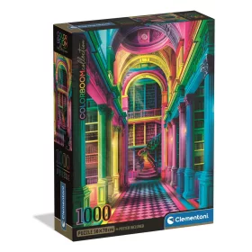 Clementoni Puzzle, Colorboom, Athenaeum, poszterrel, 1000 db