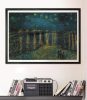 Clementoni Van Gogh: Csillagos éj a Rhône folyónál Puzzle - 1000 db-os
