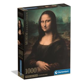 Clementoni Puzzle 1000 db poszterrel – Mona Lisa