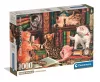 Clementoni Puzzle, kíváncsi kiscicák, poszterrel, 1000 db, 28x20 cm