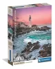 Clementoni Puzzle, hullámos tengerpart világítótoronnyal, poszterrel, 1000 db, 20x28 cm