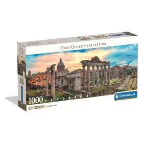   Clementoni Puzzle, ókori Róma romjai, poszterrel, 1000 db, panoráma
