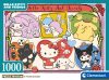 Clementoni Puzzle 1000 db poszterrel – Hello Kitty és barátai