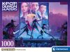 Clementoni Puzzle 1000 db poszterrel – KPop Demon Hunters Démonvadászok csata