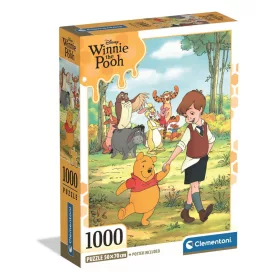 Clementoni Puzzle, Micimackó, poszterrel, 1000 db